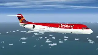 FSX - Fokker 100 Avianca Brasil | Rio de Janeiro (SBRJ) - S&atilde;o Paulo (SBSP) | ✈️Ponte A&eacute;rea ✈️