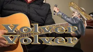 Как играть на гитаре Volver Volver