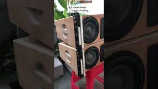 box speaker line array miniatur 6 inch single jic la 06038 bracket lokal