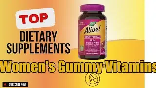 Top 5 Dietary Supplements about Women's Gummy Vitamins Popular of All Time