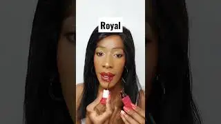 VINYL INK👀💄 SWATCH ON DARK SKIN #shortsfeed #shortsvideo #makeup #makeuptutorial