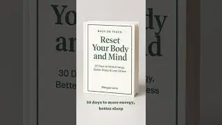 Reset Your Body and Mind: 30 Days to More Energy, Better Sleep & Less Stress By Morgan Lane