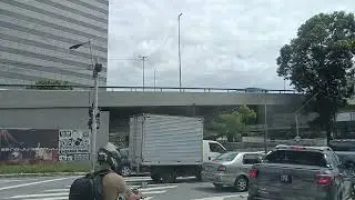 SAINDO DA MARGINAL PINHEIROS,PASSANDO  POR CIMA DA PONTE EUSÉBIO MATOSO 