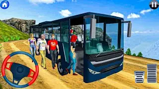 Off Road Bus Driving Simulator - Mountain Road Adventure - Android Gameplay