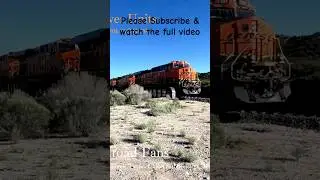 SUPER MEGA TRAIN! 6 Power Units! 257 Loaded Well Wagons. 3 Miles Long! Feat Montana Rail Link 4309!