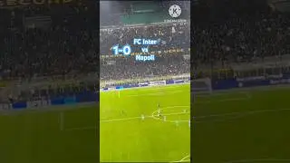 FC Inter vs Napoli 1-0 #dimarco  #golinternapoli #highlightsinternapoli #curvanordmilano #seriea