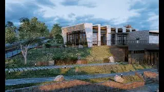 RENDER EXTERIOR CON ENSCAPE