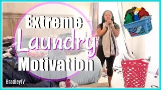 EXTREME LAUNDRY MOTIVATION // LAUNDRY ROUTINE 2019