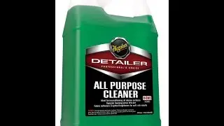 Как чистить шины с помощью универсального очистителя Meguiars D101