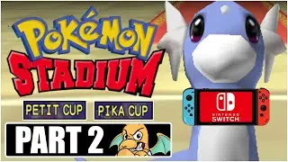 Pokemon Stadium Walkthrough Part 2 - Full Game Playthrough Petit & Pika Cup Round 1