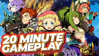Etrian Odyssey V: Beyond the Myth Gameplay (3DS)