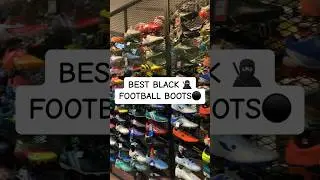 Best Black Football Boots