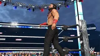 WWE 2K25. Bronson Reed VS Roman Reigns. Clash in Paris