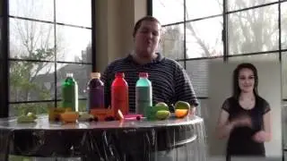 Super Power Drinks and Gum ASL commercial