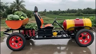 🚗⚡Homemade Car //From Concept to Terrain, the Most Unique Car on the Planet