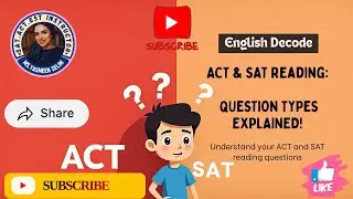 ACT SAT Reading Question Types EXPLAINED | Master Every Question Fast!