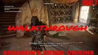 ASSASSIN'S CREED ORIGINS Walkthrough Gameplay Part 7 (AC Origins)
