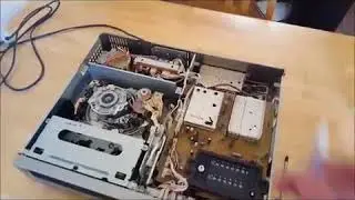 How to clean Video & Audio Heads on any vcr (VHS Betamax v2000)