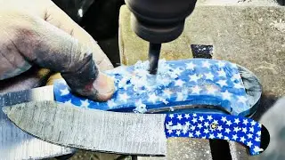 Amazing Cleaver Knife Making Process From Raw Iron