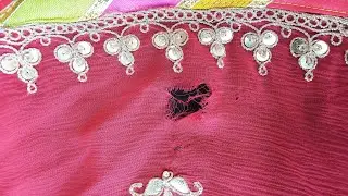 learn how to Darning clothes at home | repair clothes amazingly