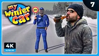 MWC #7 | CONTROL DE ALCOHOLEMIA | MY WINTER CAR Gameplay Español