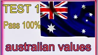 Australian #Values TEST 2023 🇦🇺- Australian Citizenship Test.