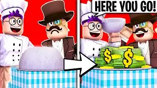Can We Open A MILLIONAIRE RESTAURANT In ROBLOX MY RESTAURANT!? (FUNNY MOMENTS)
