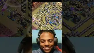 Town Hall 18 unbelievable Fireball attack 😱🔥 II Clash of clans II #shorts #clashofclans #coc
