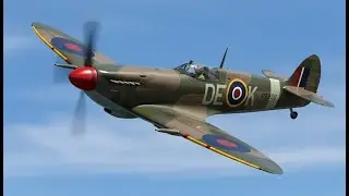 The Battle of Britain and the Role of the Spitfire (1940): Superb Restored and Colorized footage!