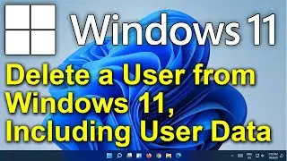 ✔️ Windows 11 - L&ouml;schen eines Benutzerkontos aus Windows 11