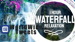 Waterfall White Noise &ndash; 1 Hour Relaxing, Calm, Multiple Scene Waterfalls