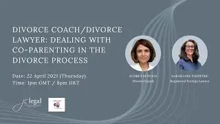 Co parenting after divorce (Eng) | Sarah Jane Tasteyre and Audrey Zeitoun
