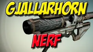 Gjallarhorn Nerf. @Bunige Taking the Balls out of the Ballerhorn!