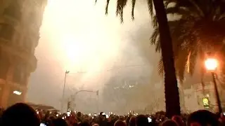 MASCLETA PIROTECNIA CABALLER - Crema Falla Municipal 19.03.2014 [HD]