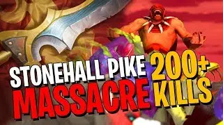 200+ Kills w/ Stonehall Pike on Bloodseeker - DotA Underlords Season 1