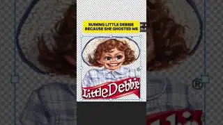 Ruining Little Debbie #littledebbie #logos #dankmemes #ruined
