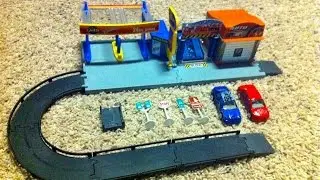 Автомойка Track 'N' Town &mdash; распаковка, обзор, демонстрация
