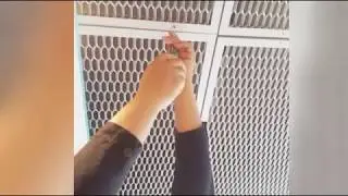 expanded metal ceiling