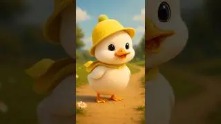 Cutest Duckling Walk Ever! #shorts #trending #shortsfeed #duck #viral #video #cute #dog #cat #yt