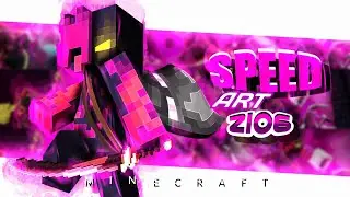 Minecraft Banner Speedart - Zio6 (Ps touch)