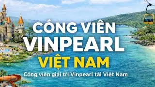 Vinpearl Theme Park Vietnam 🇻🇳 Rides, Zoo, Zipline & Night Light Show