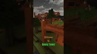 Welcome to Bunny Town! 🐰🥕 Minecraft Showcase