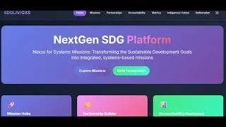 N4SM &ndash; Nexus for Systems Missions | NextGen SDG Coordination Platform