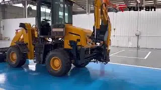 Potenti caricatrici retroescavatrici da 50HP a 80 HP | Fornitore OEM di macchine compatte YUFAN