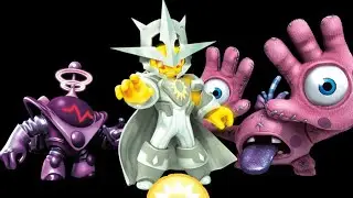 Every Skylander Boy And Girl Trap Team Light Boss Fights 