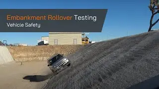 Applus+ IDIADA USA | Vehicle Safety &mdash; Embankment Rollover Testing
