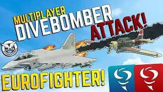 IDIOTS In A WW2 Dive Bomber SHOOT DOWN Jet Fighter! - Multiplayer Stormworks