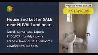 House and Lot for SALE near NUVALI and near Tagaytay