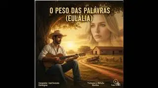 O peso das palavras, Eulália./Compositor José Donizete Domingues/produção Muvflow/Capa Gemini 