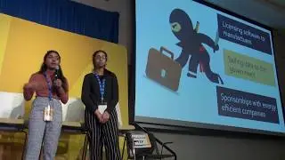 KARBO NINJA - the pitch at Cryptochicks